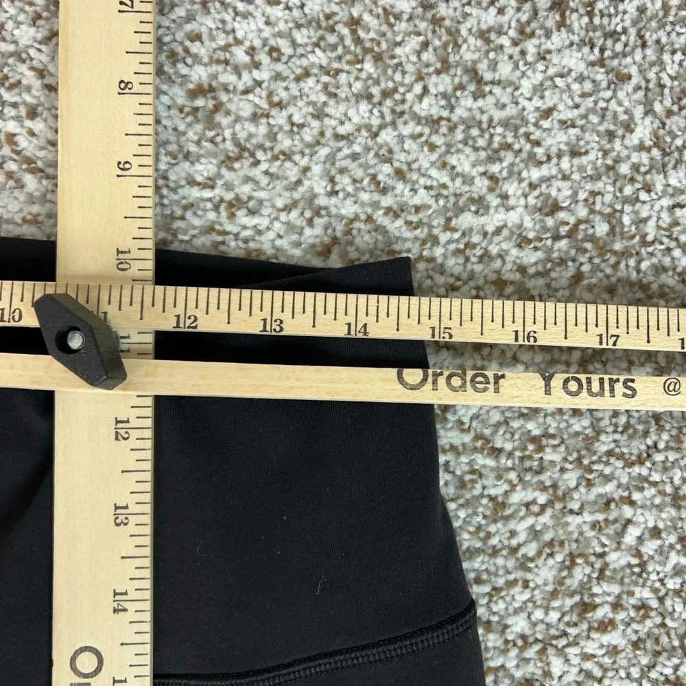Lululemon Leggings Womens 12 Black Flare High Rise Stretch Athletic Pants Yoga